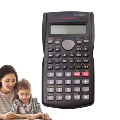 Imagen de Nbhuiakl Calculadoras Científicas, Lngeniería Calculadora Científica, Escolar, De Ingeniería Profesional 12 Dígitos 2 Líneas 240 Funciones Científicas