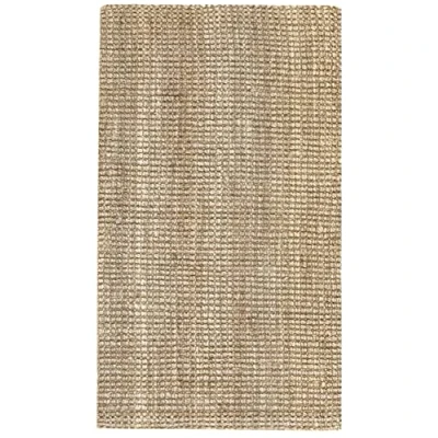 Imagen de HAMID Alfombra Yute Kerala, 100% Fibra de Yute, Tejido a Mano, Salón, Comedor, Dormitorio, Pasillo, Color Natural (60x110cm)