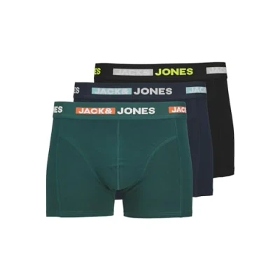Imagen de Jack &amp; Jones Jacscott Solid 3 PACK SN Culotte, Hombre, Talla: Large, Mehrfarbig