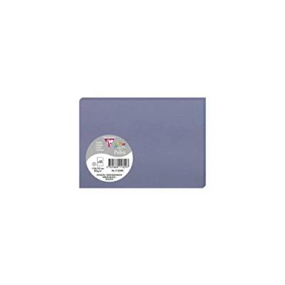Imagen de Clairefontaine 11329C Un paquet de 25 cartes Pollen 11x15,5 cm 210g, Myosotis
