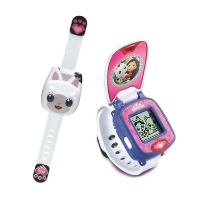 Imagen de VTech Reloj Patástico de Pandy Patitas, La casa muñecas Gabby, Interactivo Aprendizaje para niños +3 años, Versión ESP