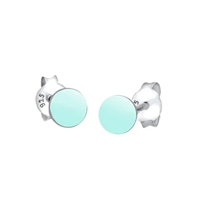 Imagen de Elli Pendientes Mujeres Círculo Básico Geo Tendencia en Plata de Ley 925