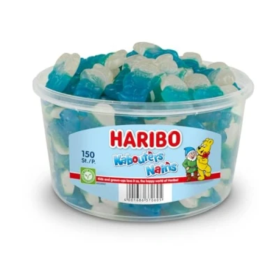 Imagen de Haribo Gnomes/Smurfs 1200g Smurf