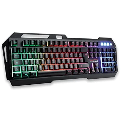 Imagen de Amstrad Keyboard Gaming KEY007 Negro