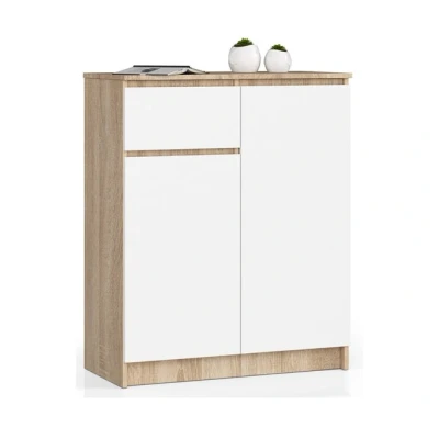 Imagen de Cómoda k80 akord con 1 cajon y 4 estantes 80