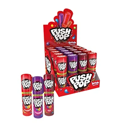 Imagen de MIGUELAÑEZ caramelo duro push up sabor fresa , 15 gr ( Paquete de 20)