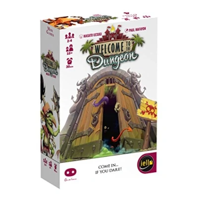 Imagen de Iello, Welcome to The Dungeon, Board Game, Ages 10+, 2 4 Players, 30 mins Minutes Playing Time, Multicolor, 14.99 x 9.91 3.81 cm