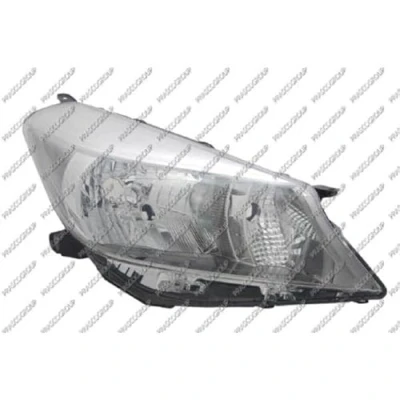 Imagen de PRASCO TY3284813 Faros derecha H4 cromo con servomotor para reg. alcance luces TOYOTA: Yaris III Hatchback