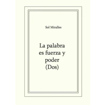 Imagen de La palabra es fuerza y poder