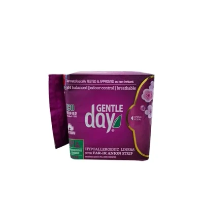 Imagen de Gentle Day® ECO FAR IR ANION compresas para mujer, con tiras de anión, 1 paquete 20