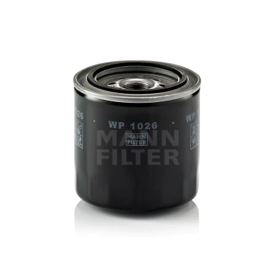 Imagen de MANN FILTER WP 1026 Filtro de aceite M 24 X 1.5 con válvula bloqueo retorno enroscable TOYOTA: Avensis II Hatchback, RAV4 SUV
