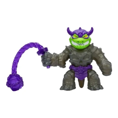 Imagen de Heroes of Goo Jit Zu Stretch Strikers Deluxe Hero Pack Rock Jaw, Figura de acción elástica con más 20 Impresionantes Sonidos Batalla