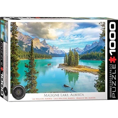 Imagen de EuroGraphics Maligne Lake Alberta Rompecabezas, multicolor, 1000 (5430) , color/modelo surtido