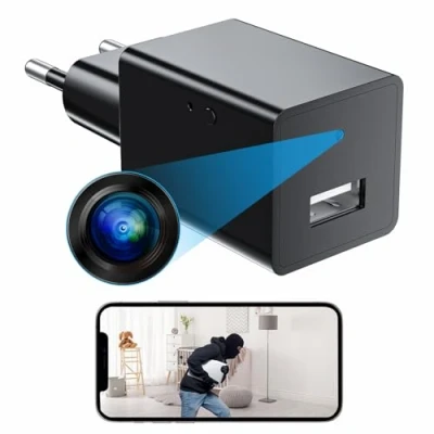 Imagen de 1080P Mini Camara Espia Oculta Wifi Camaras Espias Camufladas de Vigilancia interior Cámaras Domicilio Espía SPY Cam sin Cables Detección Movimiento