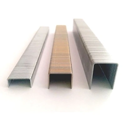 Imagen de grapas para trabajos ligeros, serie 80, corona 12,8 mm, galvanizadas 10 mm