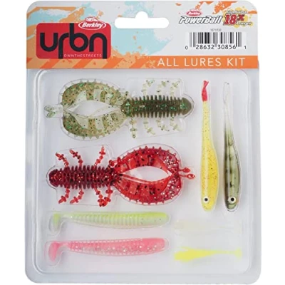 Imagen de Berkley URBN Kit All Lures Softbait (8pcs) Shads