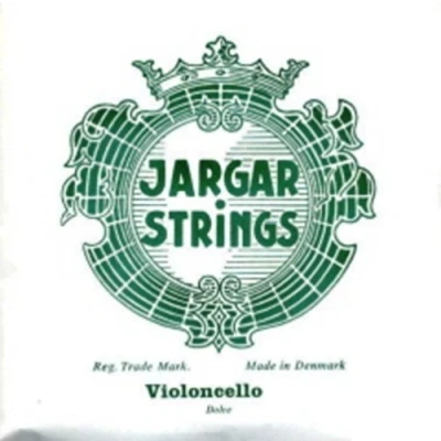 Imagen de CUERDA VIOLONCELLO Jargar (Verde) (Cromo) 4ª Suave Cello 4/4 (C) Do (Una Unidad)