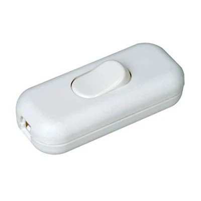 Imagen de Kopp 191317086 Interruptor de cable intermedio, 1 polo, 250 V, 6 A, blanco