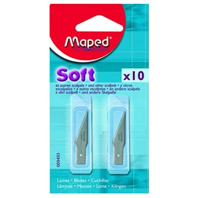 Imagen de Maped Scalpel Soft blades. 10 pcs Cortador de papel