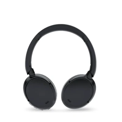 Imagen de PRIXTON Auriculares Diadema Inalámbricos Live Pro con Cancelación de ruido ANC y Bluetooth Noise Cancelling Headphones Cascos Inalámbricos, Plegables, Funda Redonda Material EVA