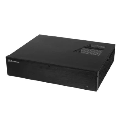 Imagen de Silverstone ML04B Caja de ordenador sobremesa (USB, ATX), negro