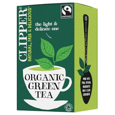 Imagen de TÉ VERDE FAIR TRADE BIO (20 x 2 g) 40 g CLIPPER