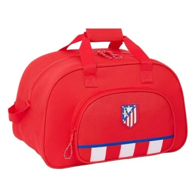Imagen de Safta ATLÉTICO de Madrid Bolsa Deporte, Mochila, Ideal para Niños Diferentes Edades, Cómoda y Versátil, Calidad Resistencia, 40x23x24 cm, Color Rojo