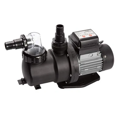 Imagen de Steinbach 40917 Bomba de filtración Arena Accesorios del Sistema PLC 100 1t con Reloj Temporizador, Negro, 158 l/min / 550 w 230 v