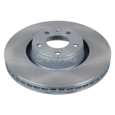 Imagen de SWAG 32 92 6647 Disco de freno Eje delantero 321 30 5 112 ventilación interna revestido AUDI: A6 C6 Berlina, Avant, A8 D3