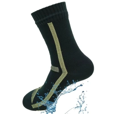 Imagen de Kadem® Calcetines impermeables para deportes acuáticos, de invierno, camping, pesca, trekking, trail, vela, senderismo, ciclismo, rafting, Wudu Mest Corap, remo, caminata,