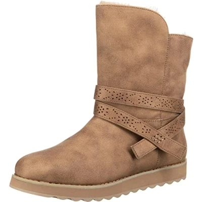Imagen de Skechers Botas para la nieve, Mujer, Talla: 36, Beige Zapatos