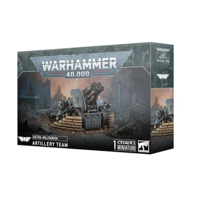 Imagen de Games Workshop Warhammer 40,000 Astra Militarum: Equipo de artillería Krieg