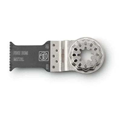 Imagen de FEIN E Cut Fine Set 5 hojas de sierra, 30x50 mm, Alojamiento SL, Bimetal con dentado fino, Cortes excepcionalmente precisos y bien controlables una línea corte especialmente delgada