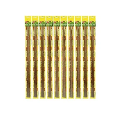 Imagen de PLUS HOME Incienso citronela antimosquito en interir o Exterior. Citronela, 4 Varillas de 49cm Cada Paquete,Incienso para jardín.Pack 10 Paquetes