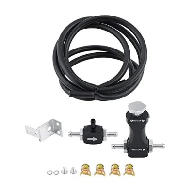 Imagen de KSTE Alce el ajustable bilateral Turbo T Válvula de purga, Manual Boost Controller Kit universal for coche.