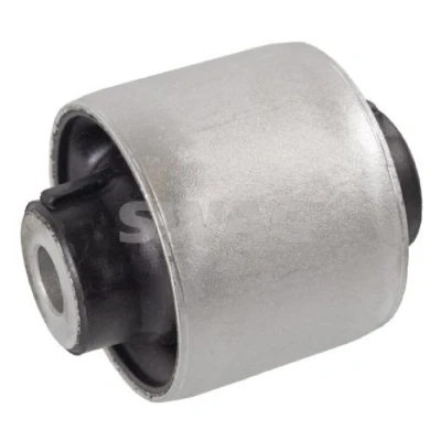 Imagen de SWAG 20 93 8278 Silentblock Brazo de Suspension Eje delantero, izquierda, derecha, debajo, delante Aluminio Rodamiento caucho metal