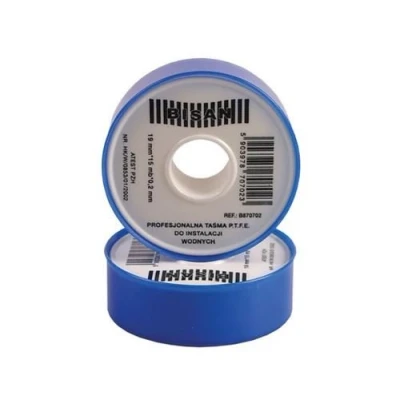 Imagen de Bisan Water Plumbers Teflon White PTFE Tape Thread Seal Leak Fix 15 m x 19 mm 0,2