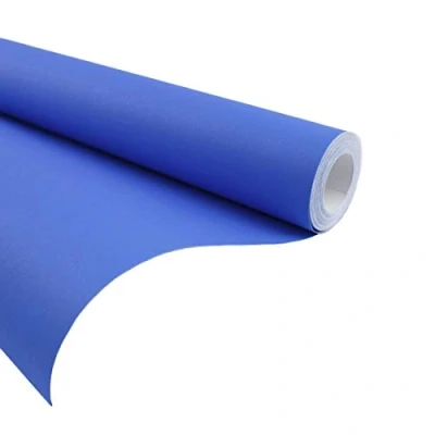 Imagen de House of Card &amp; Paper Rollo de póster azul oscuro, 76 cm x 10 m, color