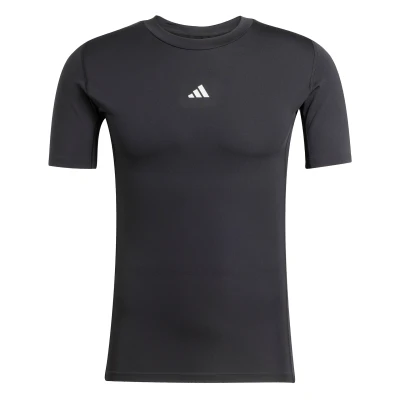Imagen de adidas Performance Techfit Short Sleeve Camiseta deportiva, Hombre, Talla: XS, Black