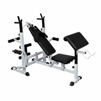 Imagen de Banco De musculación múltiple, CIADAZ Rack Musculación, Abdominales, Pesas Musculacion, Gimnasio En Casa, Gimnasio, Press Banca