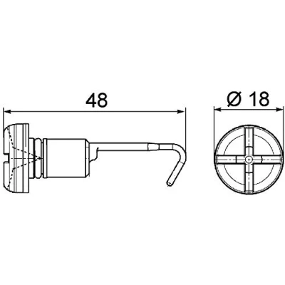 Imagen de MAHLE ORIGINAL CRX 49 000P Tornillo, tapa de radiador