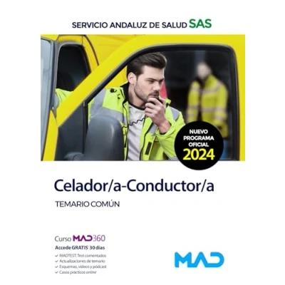 Imagen de Celador/a Conductor/a del Servicio Andaluz de Salud. Temario común