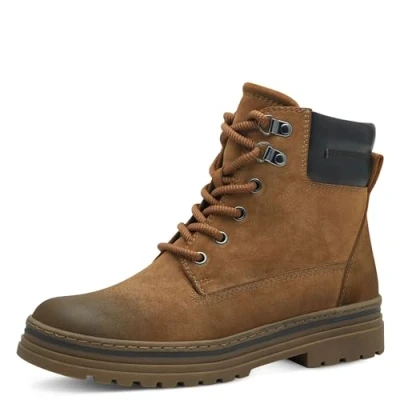 Imagen de MARCO TOZZI Botín de Mujer con Cordones 2 26260 43, Botas Moda, Nut Comb, 41 EU