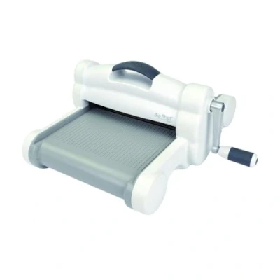Imagen de Sizzix Big Shot Plus Machine Only 660020 Máquina de troquelado manual y repujado para artes manualidades, álbumes recortes tarjetas, apertura 21 cm