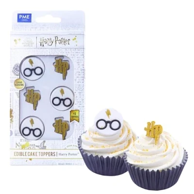Imagen de PME Harry Potter Set de 6 Toppers Comestibles para Cupcakes
