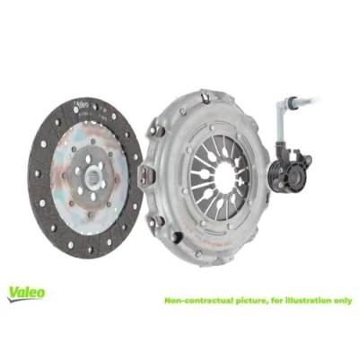 Imagen de VALEO 834405 Kit de Embrague con placa apriete embrague, desembrague central plato sin sensor 200 MERCEDES BENZ: Clase A