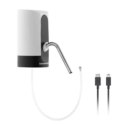 Imagen de InnovaGoods® Dispensador de Agua, Recargable, garrafa, Grifo, Fria embotellada, Capacidad 20L, 4W, Color Blanco