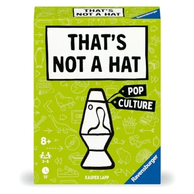 Imagen de Ravensburger That&#039;s Not a Hat 2: Pop Culture, Juego de Mesa, Cartas, Memoria y Dibujos, Party Game, Familiar, para Adultos Niños +8 años, 3 8 Jugadores, versión español