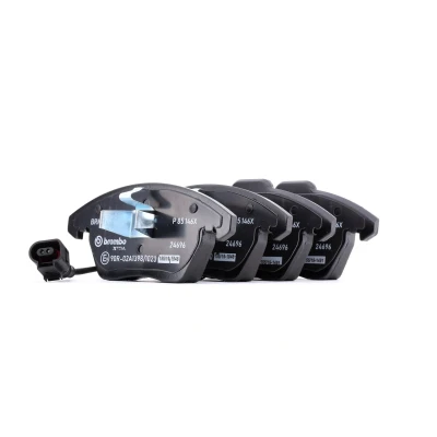 Imagen de BREMBO P 85 146X Juego de pastillas freno con contacto avisador desgaste sin accesorios VOLKSWAGEN: Touran I, Golf 5, Scirocco III norauto,