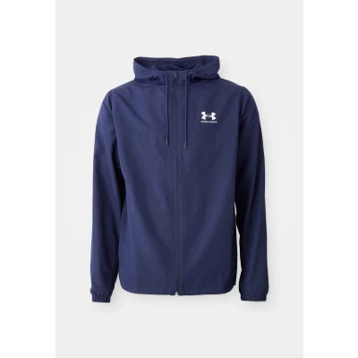Imagen de Under Armour Rival Windbreaker Cortaviento, Hombre, Talla: XXL, Midnight navy/white